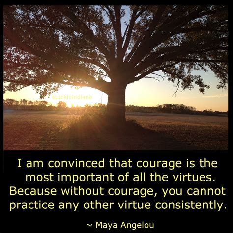 convinced  courage    important    virtues   courage
