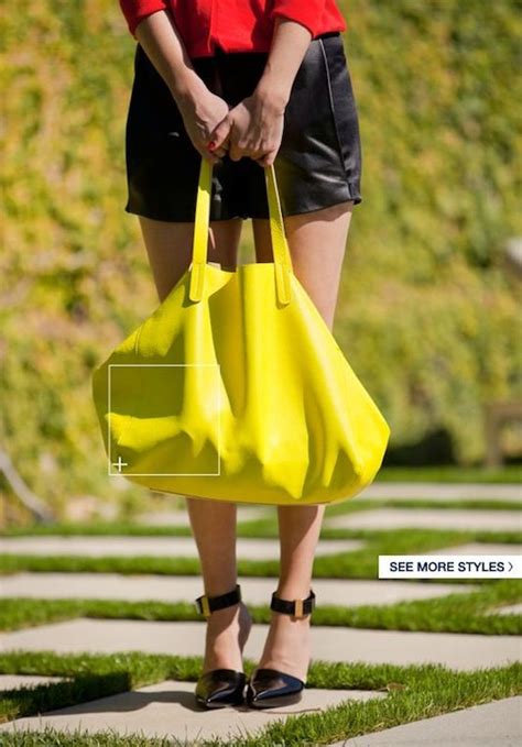 styles fashion bags yellow handbag fashion network