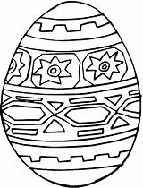 Easter Coloring Pages Egg Eggs Kidprintables Holiday Kids Return Main sketch template
