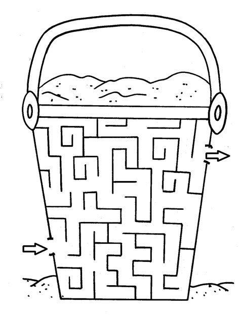 easy medium maze printable clip art library