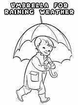 Paraplu Regenschirm Regenmantel Regenjas Ausmalbild Ausmalbilder Raining Ingrahamrobotics Malvorlage sketch template