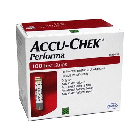 accu chek performa blood glucose test strips  pack diabetes shop