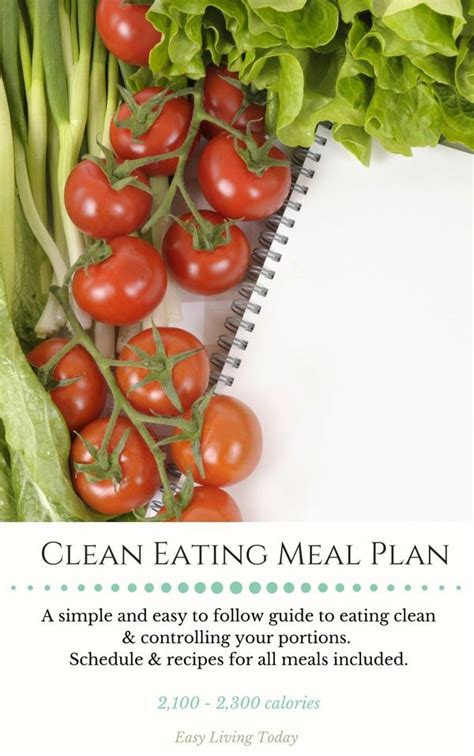 day meal plan   calories clean eating meal plan clean