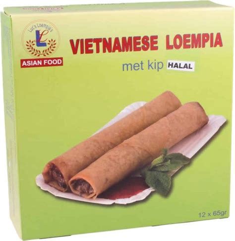 vietnamese loempia met kip halal aslan versmarkt