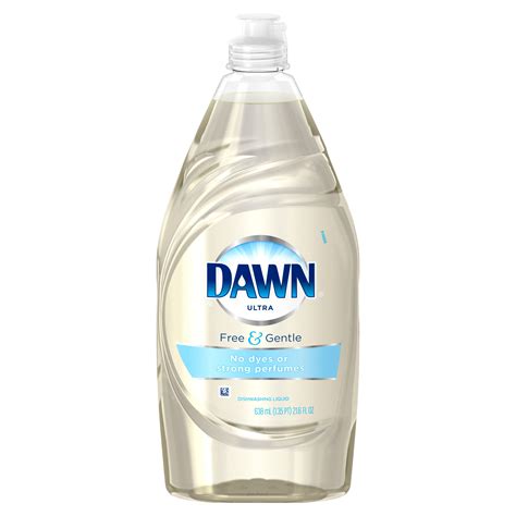 dawn  gentle dishwashing liquid dish soap sparkling mist  oz walmartcom