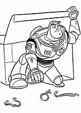 Buzz Lightyear Coloring Pages Disney sketch template