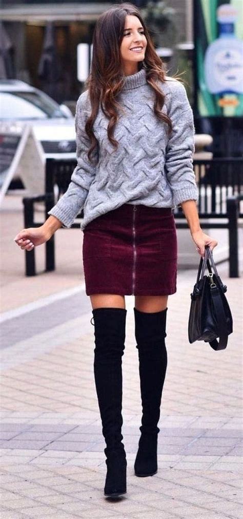 40 perfect winter skirt outfit ideas to keep your style