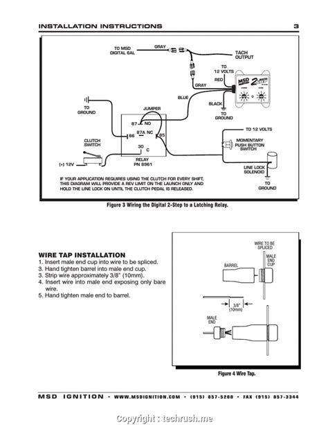 msd wiring diagrams brianesser msd  step wiring diagram wiring diagram