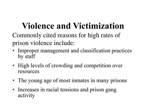 ppt chapter 11 prison life inmate rights release and