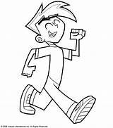 Coloring Pages Danny Phantom Walking Cartoon Colouring Printable Kids Character Color Print Sheets Site Fun Books Coloring2print sketch template