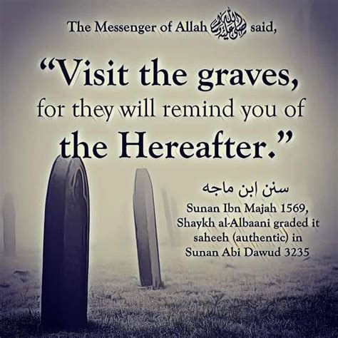 visiting grave beautiful islamic quotes allah hadith