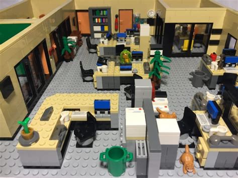 Fans Of The Office Rejoice A Dunder Mifflin Lego Set