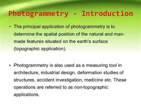 introduction  aerial photography  photogrammetryppt