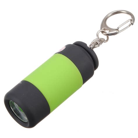 mini usb rechargeable led flashlight keychain handlamp flashlight  pcs  flashlights torches
