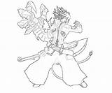 Ragna Blazblue Claw Calamity Coloring Pages sketch template