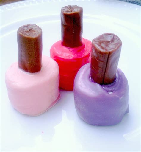items similar  marshmallow chocolate nail polish bottles glam diva