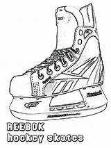 Coloring Skates sketch template