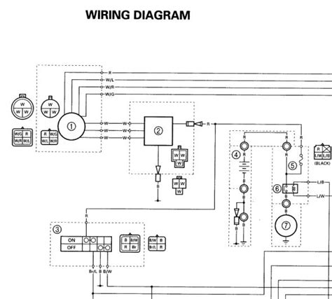 yamaha grizzly  wiring diagram diagram garage workshop plans wire