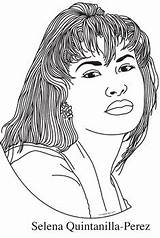 Selena Coloring Quintanilla Pages Perez Drawing Clip 5th Template Books Lily Drawings Cute Poster Sketch Cartoon Divyajanani sketch template
