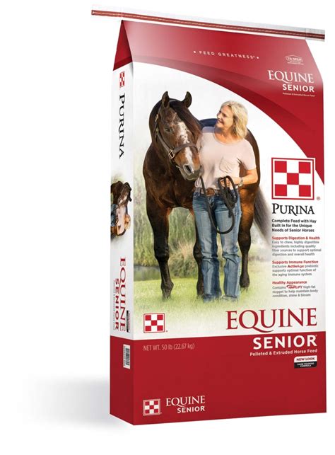 purina equine senior horse feed  lb pleasant hill pet livestock