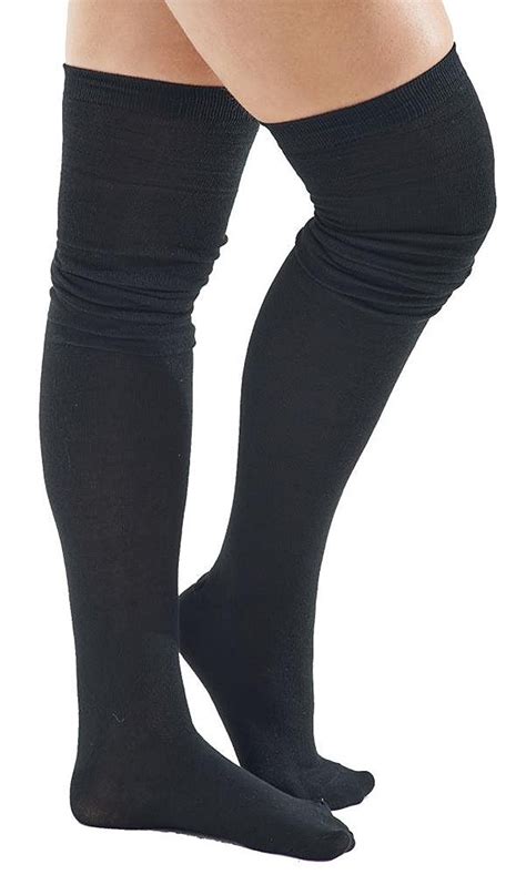 sexy legs women s thigh high over the knee socks 70 cotton ebay