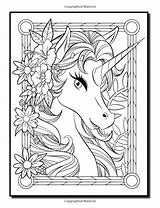 Coloring Pages Unicorn Adult Book Books Amazon Kleurplaten Jade Summer Malvorlagen Printable Flowers Kolorowanki Disney Colouring Print Beautiful Unicorns Forest sketch template