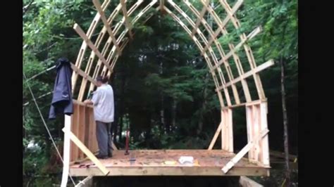 bow roof cabin cheap strong  light weight youtube