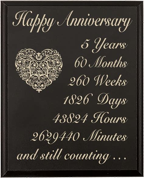 lifesong milestones  wedding anniversary wall plaque gifts