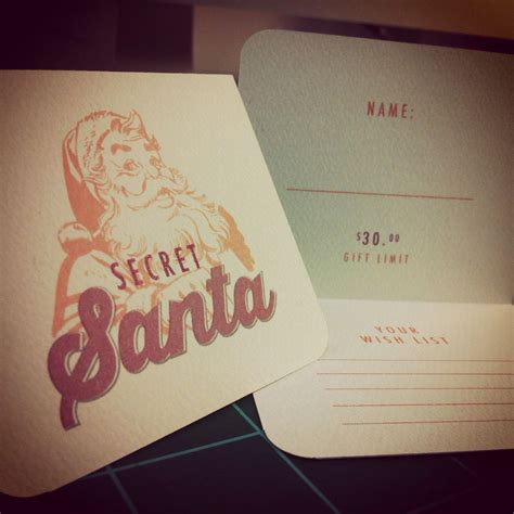 secret santa cards secret santa arts and crafts names graphic design