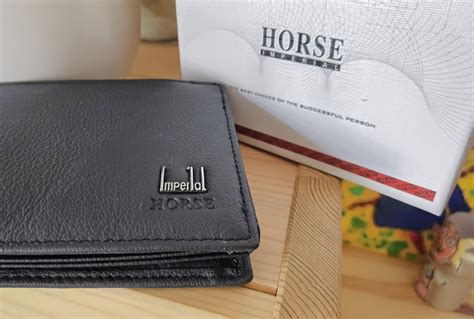 original imperial horse wallet black mens fashion bags wallets wallets  carousell