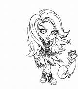Monster High Coloring Baby Pages Colouring Popular sketch template