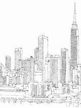Coloring York Building Empire State Pages Rangers 800px 54kb City Choose Board Drawing Printable sketch template