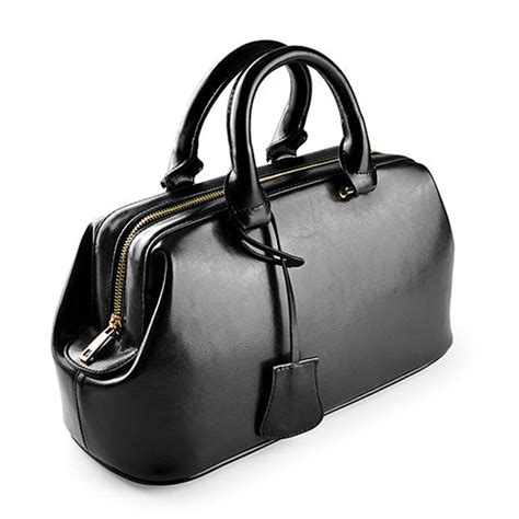 classic design modern doctor style handbags  women ileatherhandbag