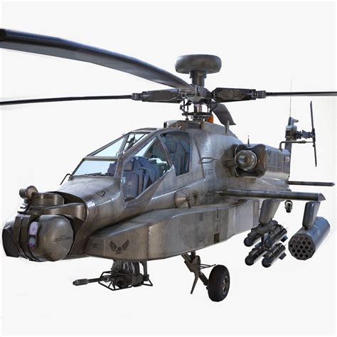 Ah 64d Apache Longbow Free 3d Model 3ds Obj C4d Sldprt Free3d