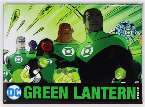 the green lantern corps fridge magnet justice league dc comics e27