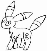 Coloring Pages Umbreon Espeon Getcolorings Printable sketch template