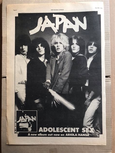 Japan Adolescent Sex Vinyl Records Lp Cd On Cdandlp