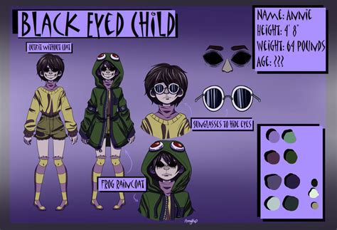 Updated Creepypasta Oc Annie Reference Sheet By Amyhip On Deviantart