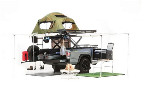toyota tacoma camper trailer   overlanding multitool