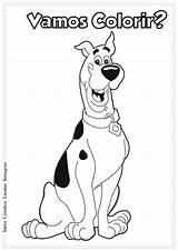 Colorir Scooby Doo Jogo Desenhos Coloringcity sketch template