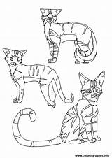 Warrior Cat Coloring Clan Cats Pages Printable A4 Print Color Winged Sketch Kids Naughty Getcolorings Paintingvalley sketch template