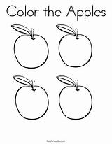 Coloring Pages Apple Color Apples Picking Worksheets Orchard Outline Preschool Drawing Printable Books Mini Bitten Getcolorings Fruit Number Tree Printables sketch template