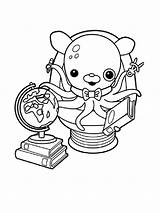 Octonauts Coloring Pages Usos Recommended Color Template sketch template