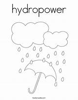 Hydropower Coloring Storm Built California Usa sketch template