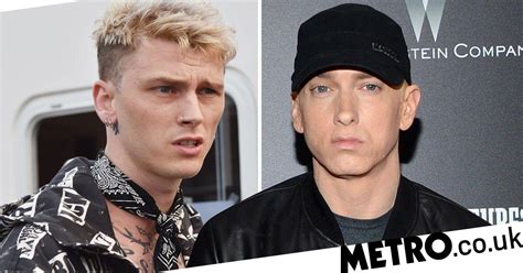 Why Eminem And Machine Gun Kelly Are Dissing Each Other Metro News