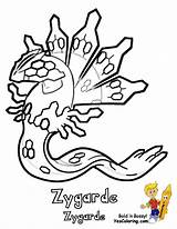 Pokemon Zygarde Coloring Pages Bubakids Moon Cartoon Yescoloring Thousand Print Relation Thousands Mandala Gif Choose Board sketch template