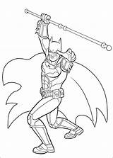 Coloring Pages Getdrawings Hood Red Batman sketch template