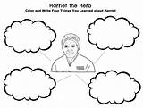 Coloring Harriet Tubman Hero Pages Introduce Historic Figures Important sketch template