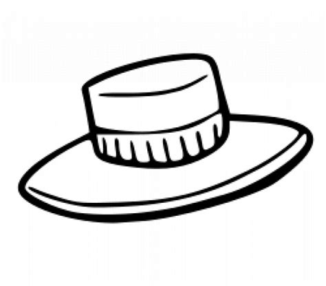 sombrero hat template  clipart