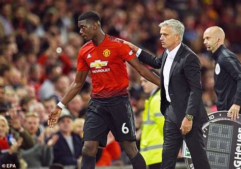 See Paul Pogba S Reaction After His Coach Jose Mourinho